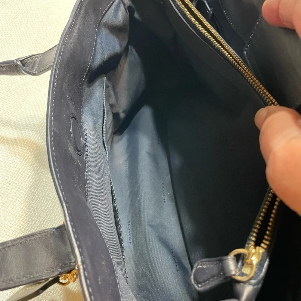 Coach Tru-color Grained Leather Swagger
